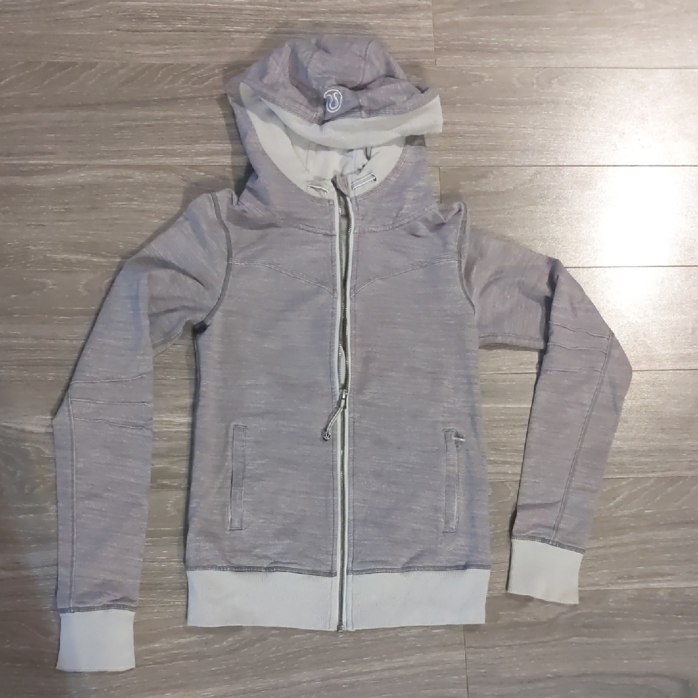 lululemon athletica Women's Gray Zip-Up Hoodie